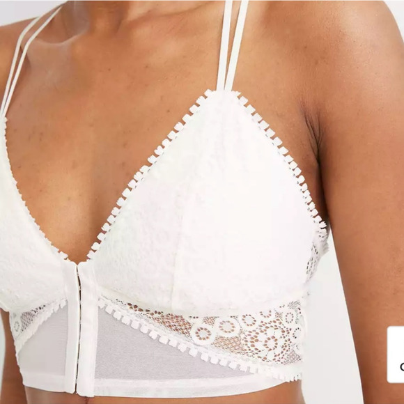 aerie Other - Aerie NWT XXL Joy lace longline padded bralette strappy sexy lingerie bra